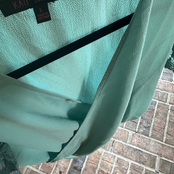 Kaii Blue Blouse Elegant and Versatile Top - Picture 5 of 7